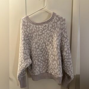 Cheetah Sweater